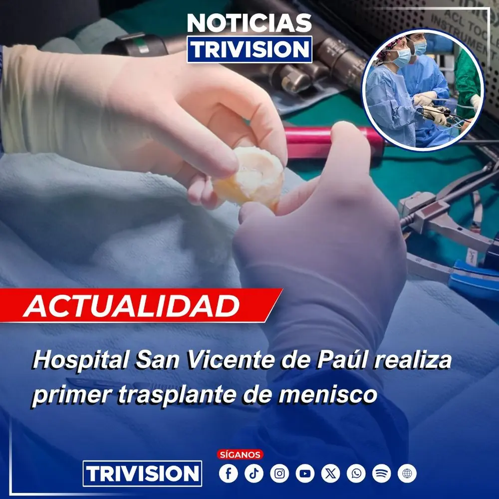 Hospital San Vicente de Paúl realiza primer trasplante de menisco en Costa Rica