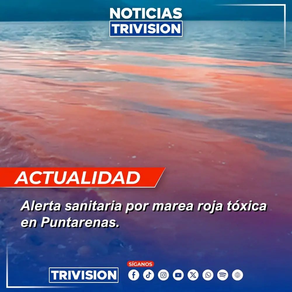 SENASA Amplía Prohibición por Marea Roja Tóxica en Caldera