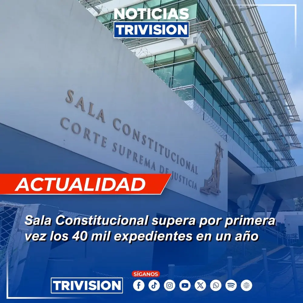 Sala Constitucional registra récord histórico de expedientes