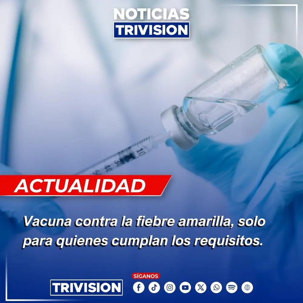 Vacuna contra fiebre amarilla en Costa Rica solo para viajeros a Colombia