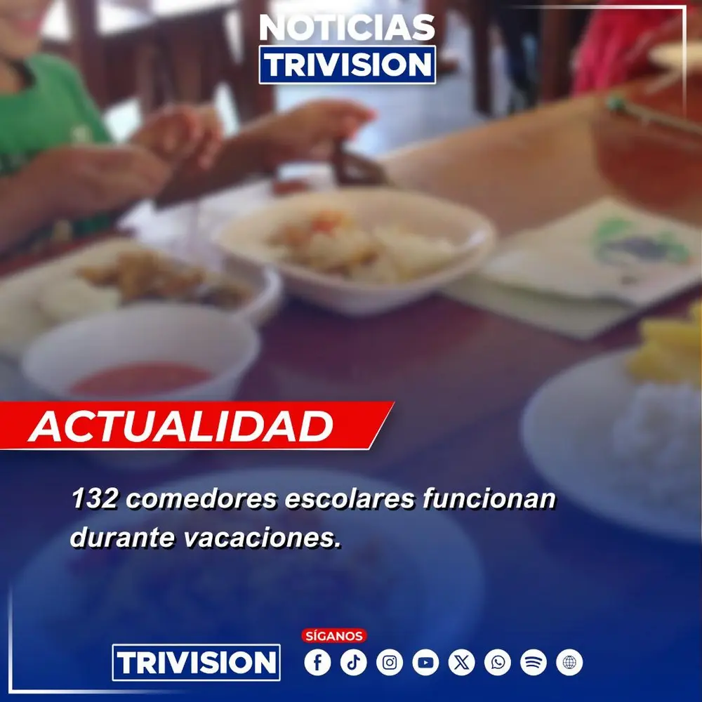 132 comedores escolares seguirán abiertos durante vacaciones