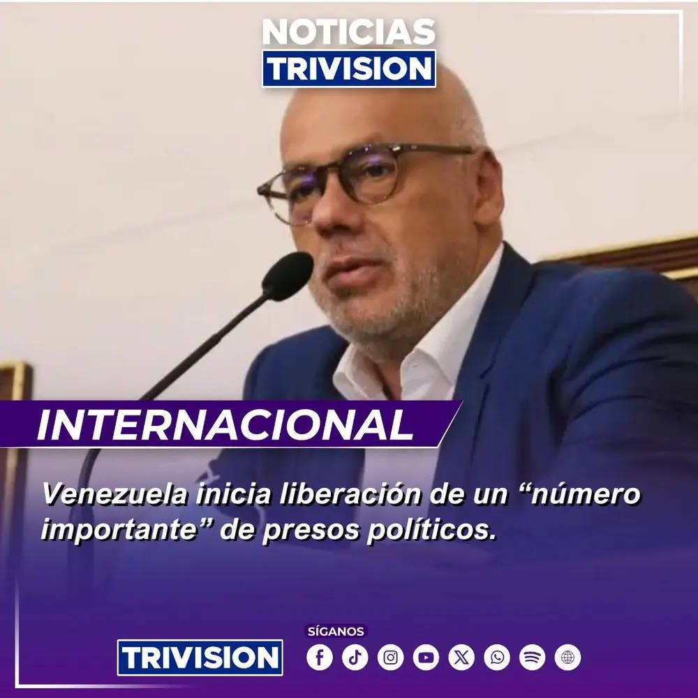 Gobierno de Venezuela inicia liberación de presos políticos para fomentar la paz