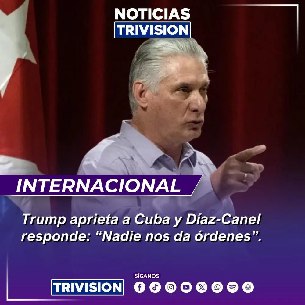 Tensión entre Estados Unidos y Cuba aumenta tras advertencia de Trump sobre petróleo venezolano