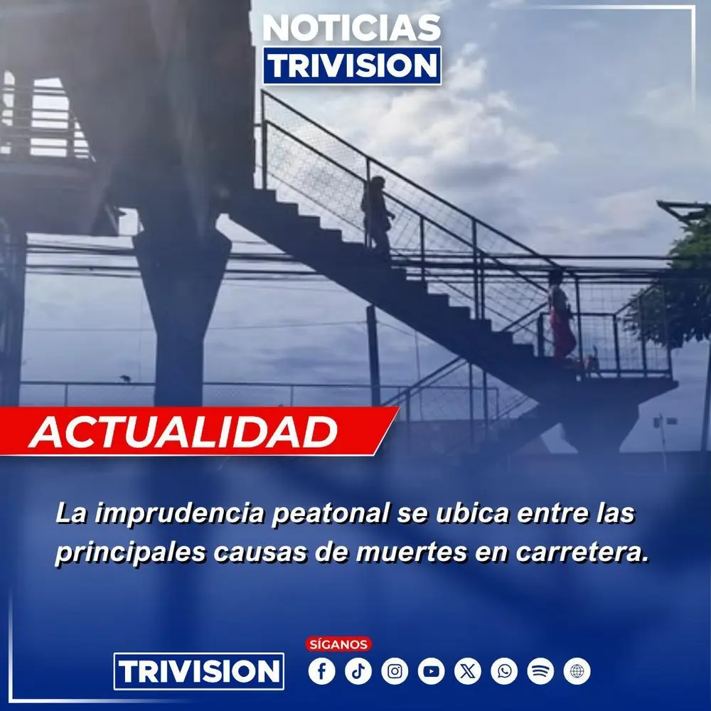Peatones imprudentes causan 68 muertes en Costa Rica en 2025, según MOPT
