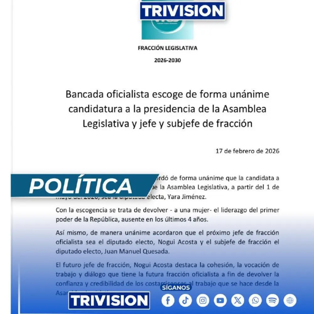 Bancada Oficialista Postula Candidaturas Clave para el Directorio Legislativo 2026
