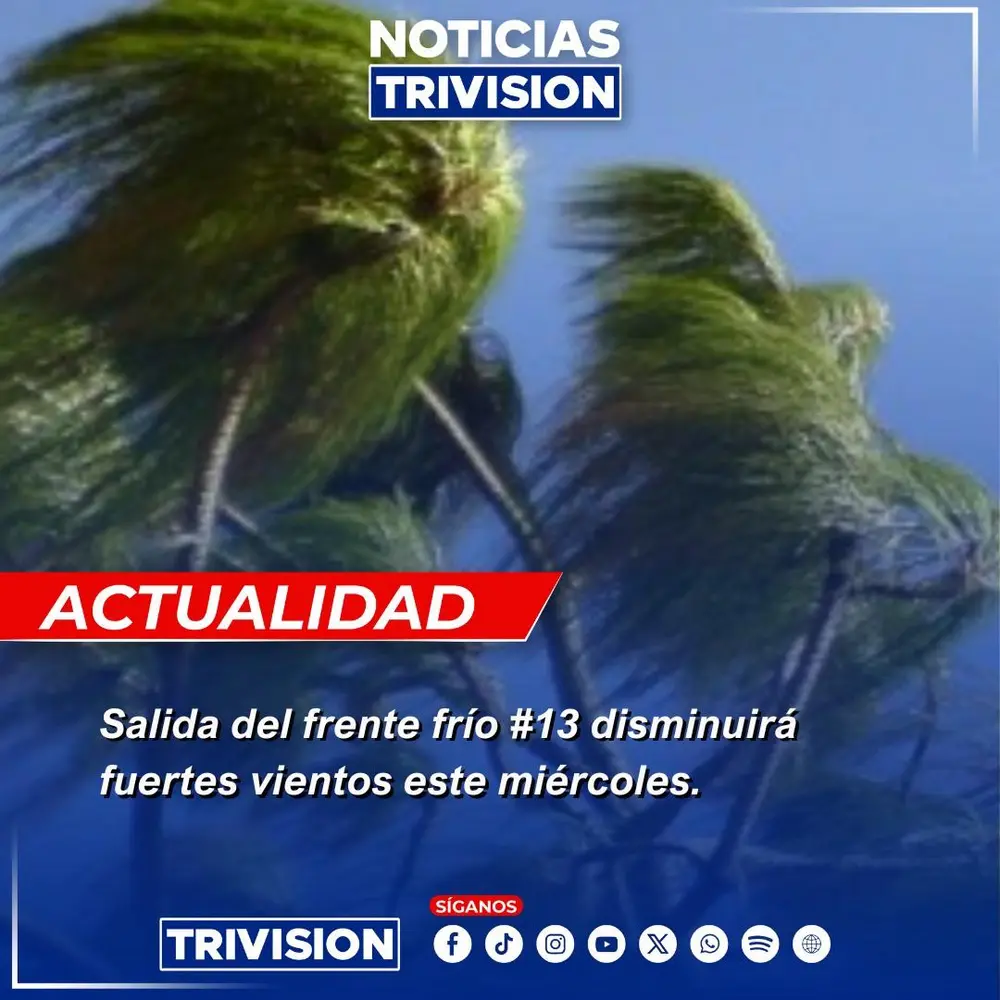 Disminuyen vientos y mejoran cielos en Costa Rica tras salida del empuje frío #13