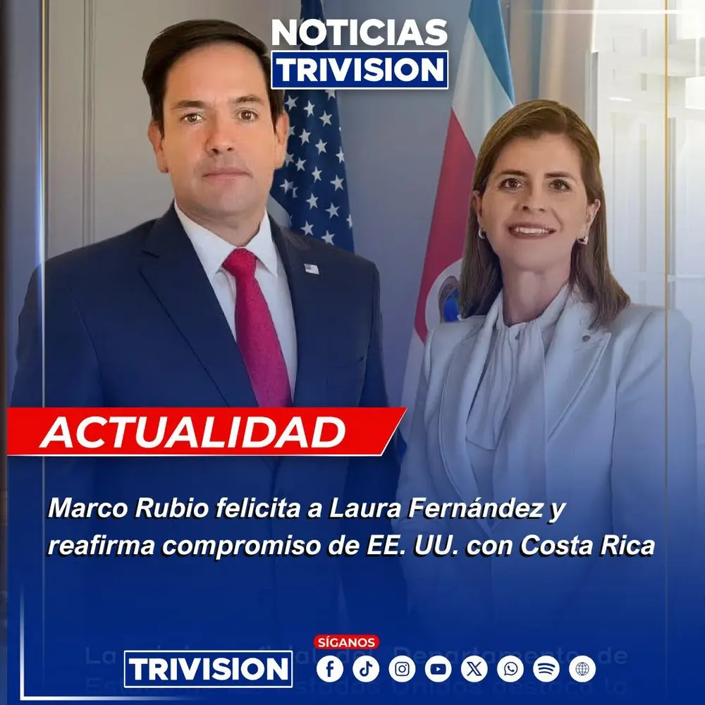 Estados Unidos reafirma su compromiso con Costa Rica tras victoria de Laura Fernández Delgado