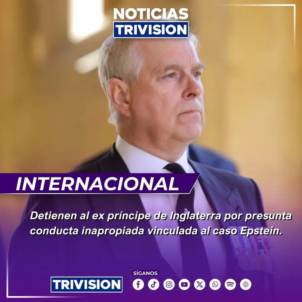 Ex príncipe británico Andrés Mountbatten-Windsor
