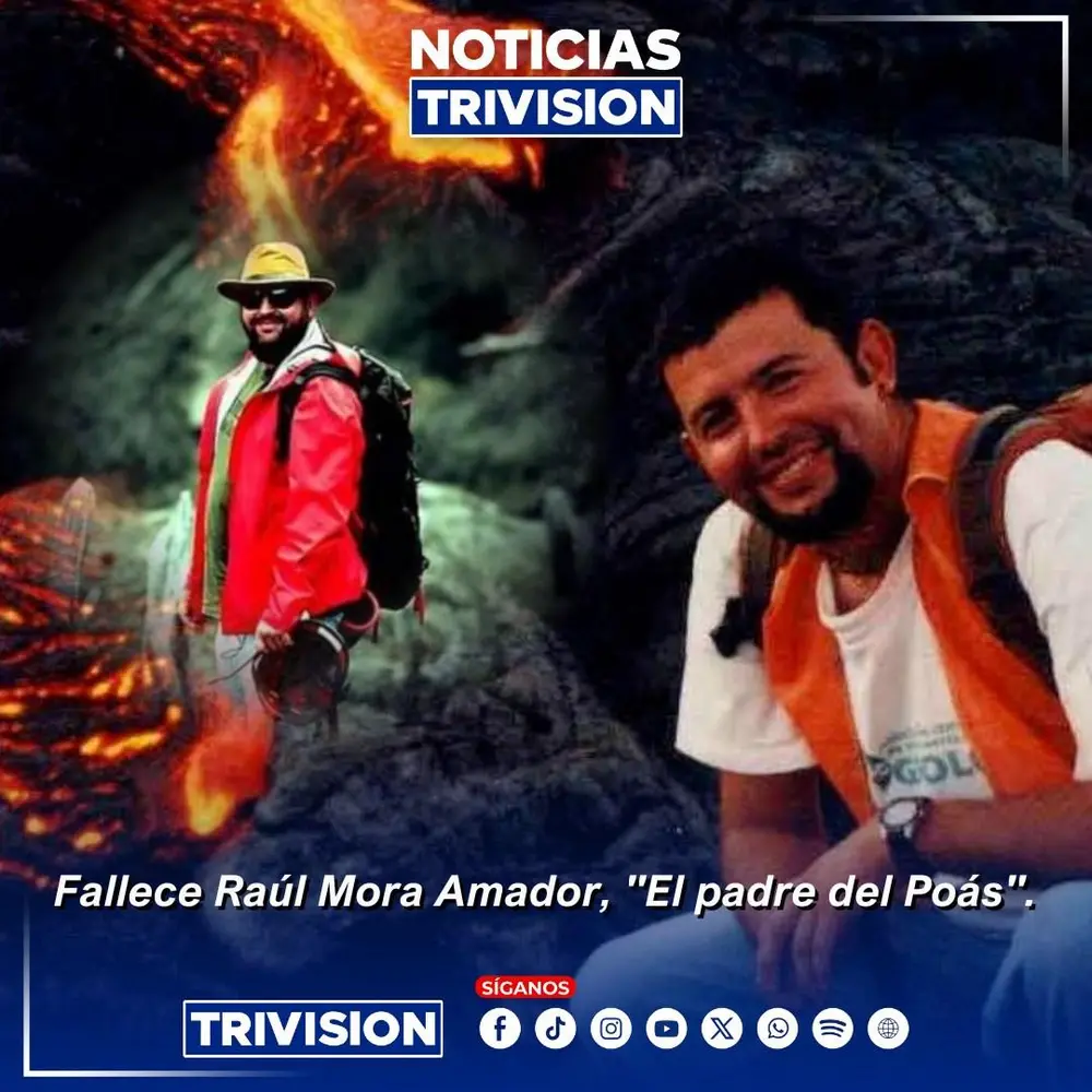 Fallece Raúl Mora Amador, destacado geólogo y estudioso del Volcán Poás a los 52 años