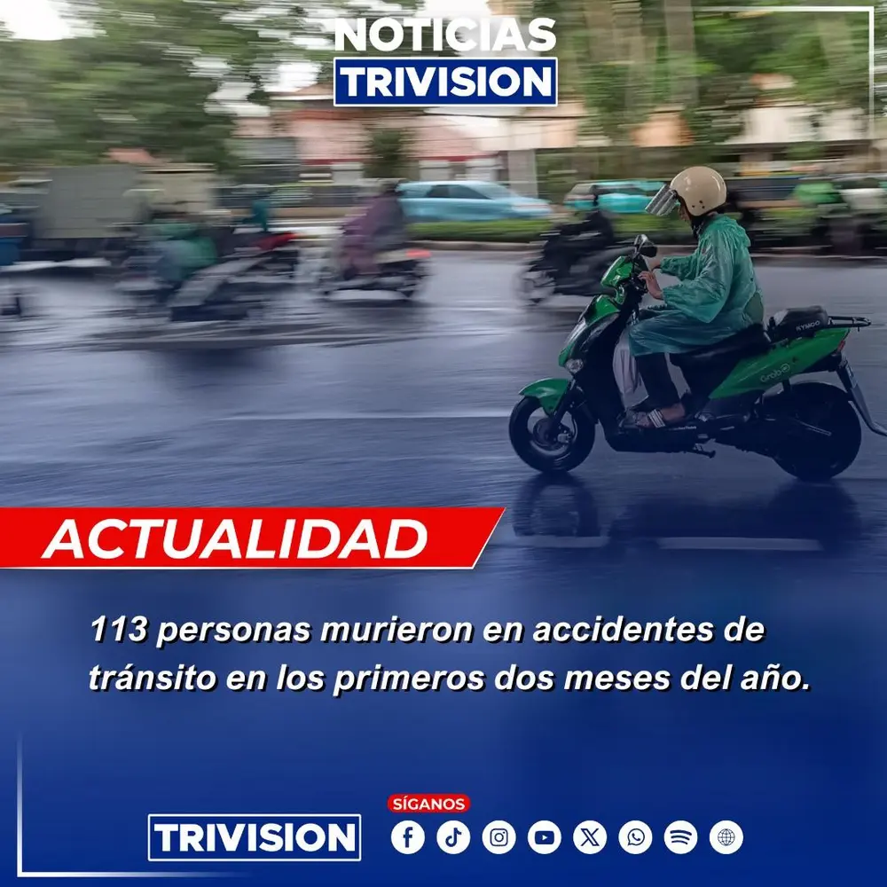 113 muertes por accidentes de tránsito en Costa Rica durante los dos primeros meses de 2026