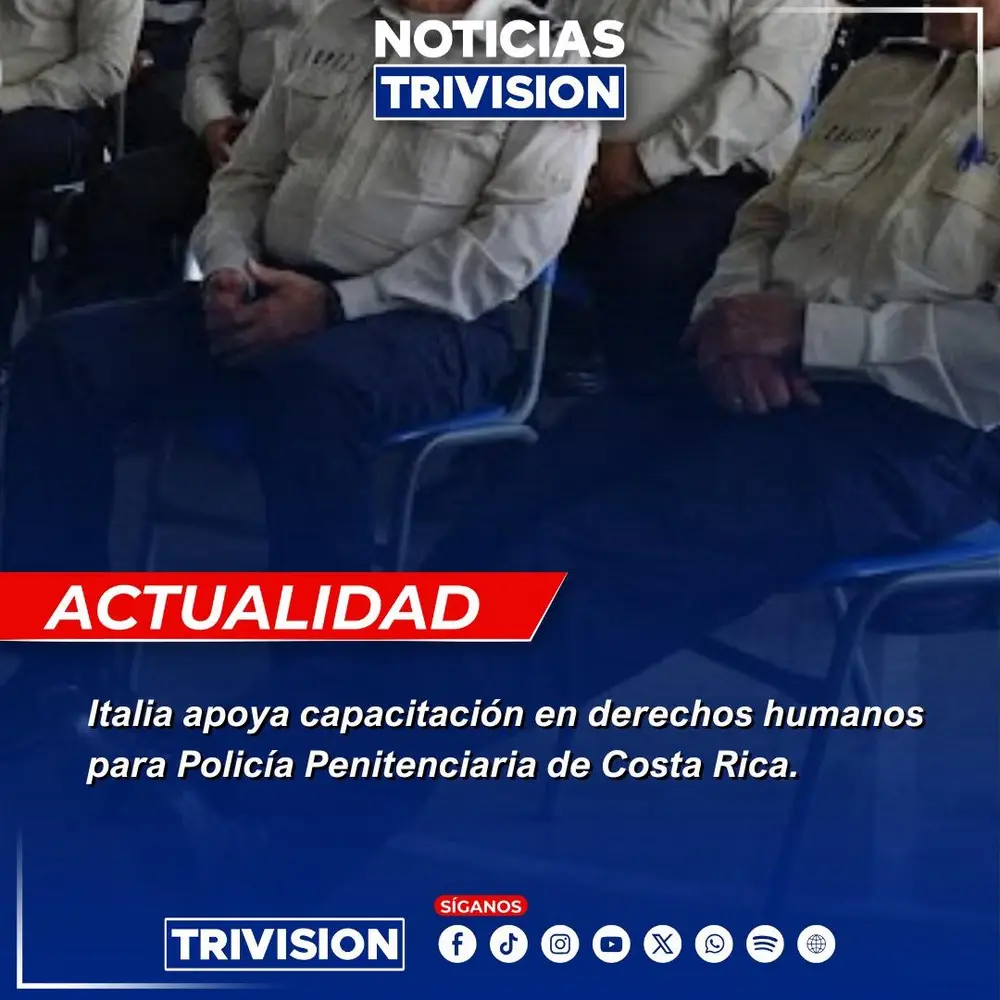 Capacitan a Policía Penitenciaria en derechos humanos con Italia y IDLO