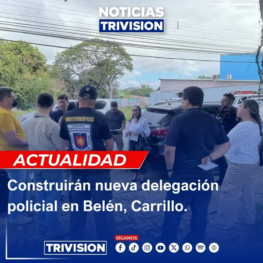 Avanzan en delegación de Fuerza Pública en Belén de Carrillo
