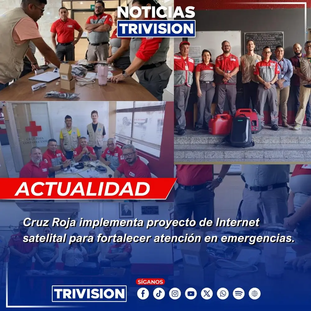 Cruz Roja implementa Proyecto Internet Resiliente para emergencias en Costa Rica