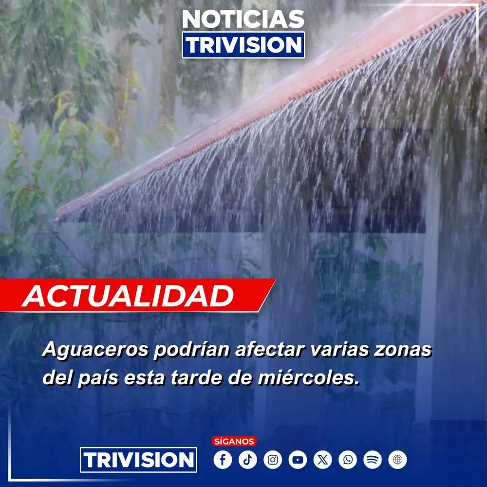 IMN advierte: aguaceros y tormentas eléctricas en sur del Pacífico