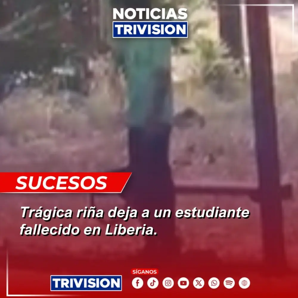 Riña entre estudiantes del IPEC de Liberia termina en fatalidad por arma blanca