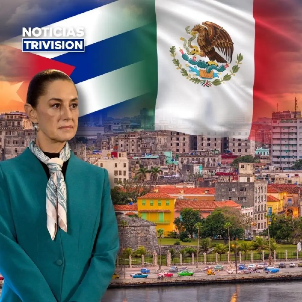 Sheinbaum defiende ayuda a Cuba: “Nadie debe definir su destino.”