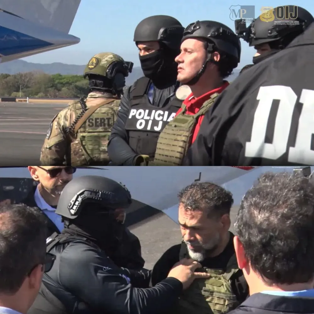 Extradición histórica en Costa Rica: Celso Gamboa y “Pecho de Rata” ya están en manos de EE. UU.
