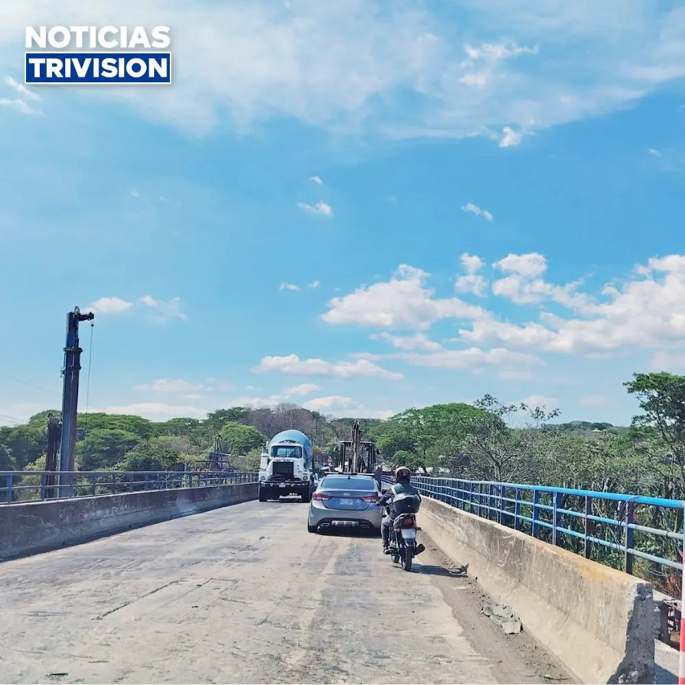 Avanzan las obras sobre el puente del río Tárcoles