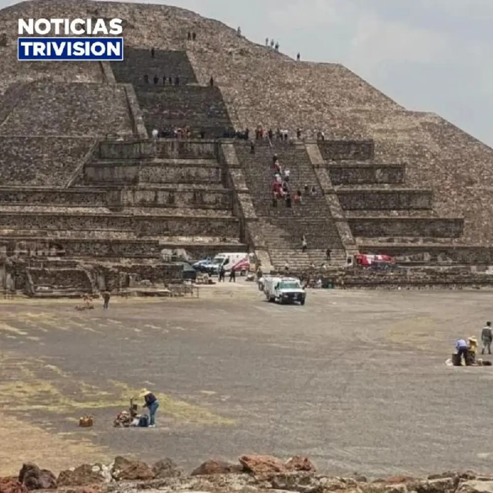 Balacera en Teotihuacán deja muertos y turistas en pánico
