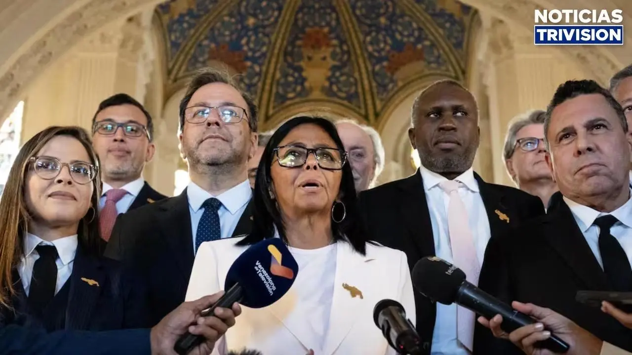 Delcy Rodríguez rechaza propuesta de Trump sobre Venezuela: "no somos una colonia"