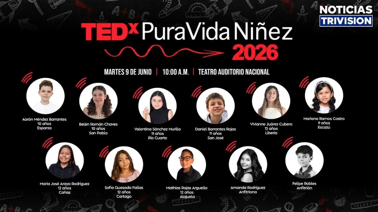 TEDxPuraVidaNiñez 2026 reunirá a nueve niños expositores de todo el país