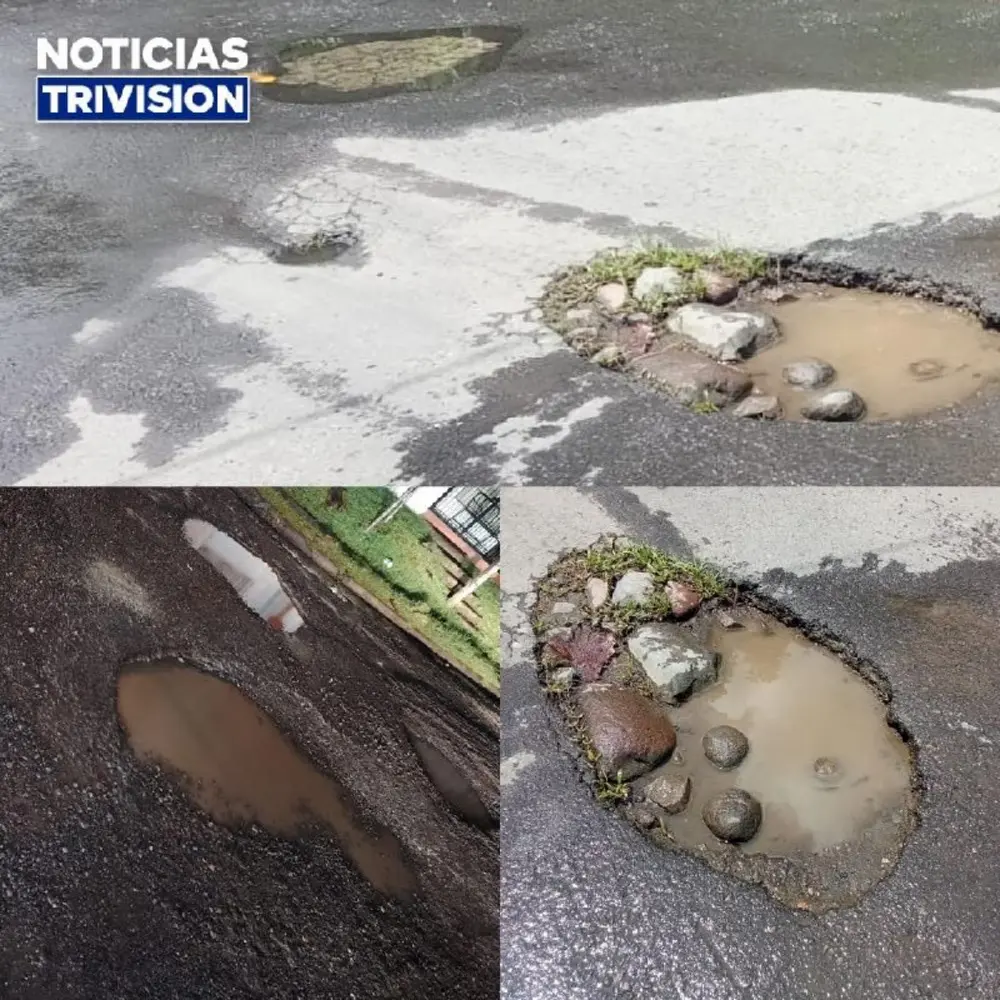 Vecinos denuncian calles llenas de huecos en Pococí