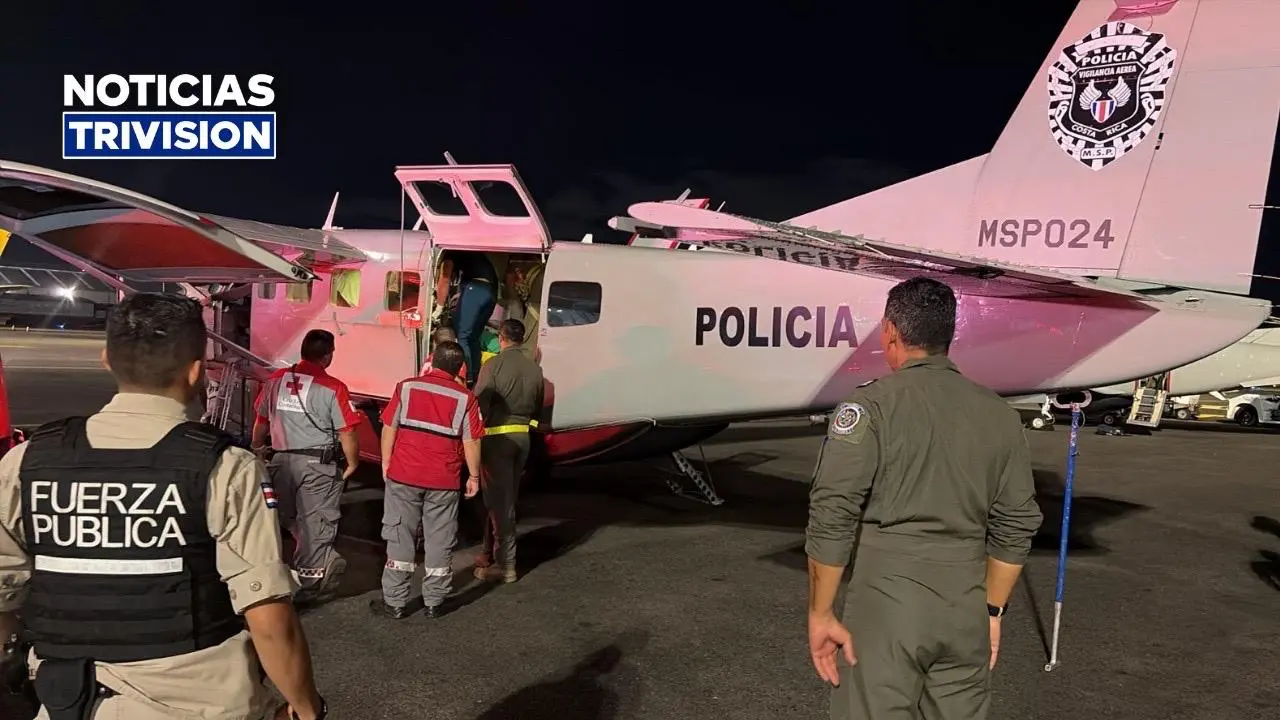 Vuelo ambulancia para trasladar paciente crítico desde la Zona Sur