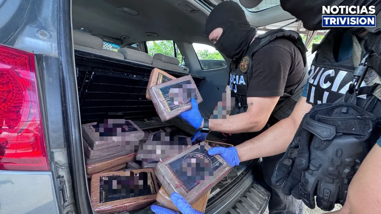 Cuatro detenidos tras decomiso de cerca de 500 kilos de cocaína en Tárcoles