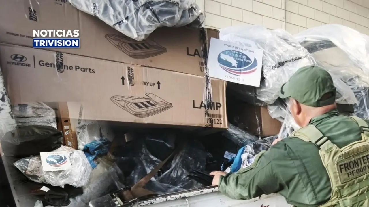 Decomisan cargamento de repuestos contrabandeados en la Zona Sur