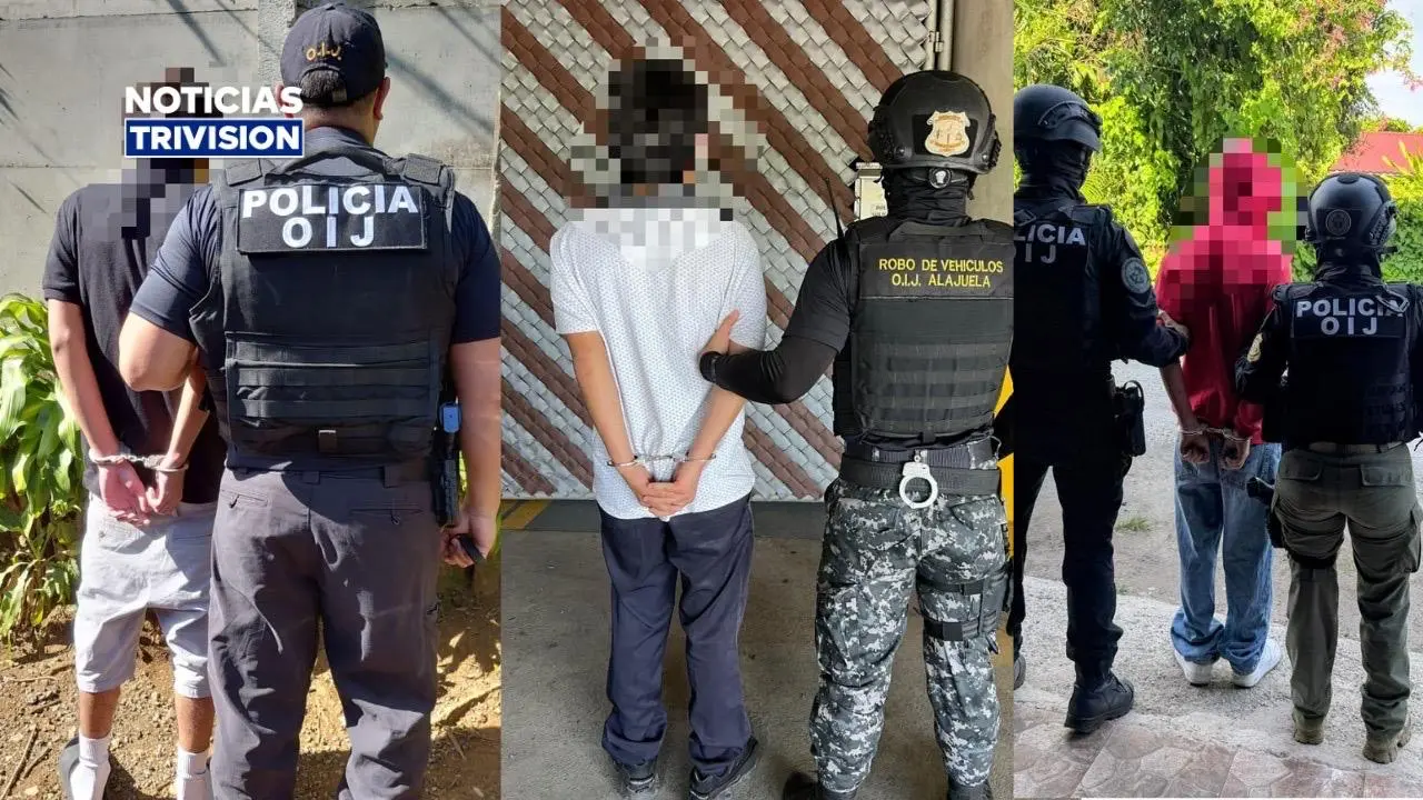 Detienen a cuatro menores sospechosos de asaltar repartidores en La Guácima