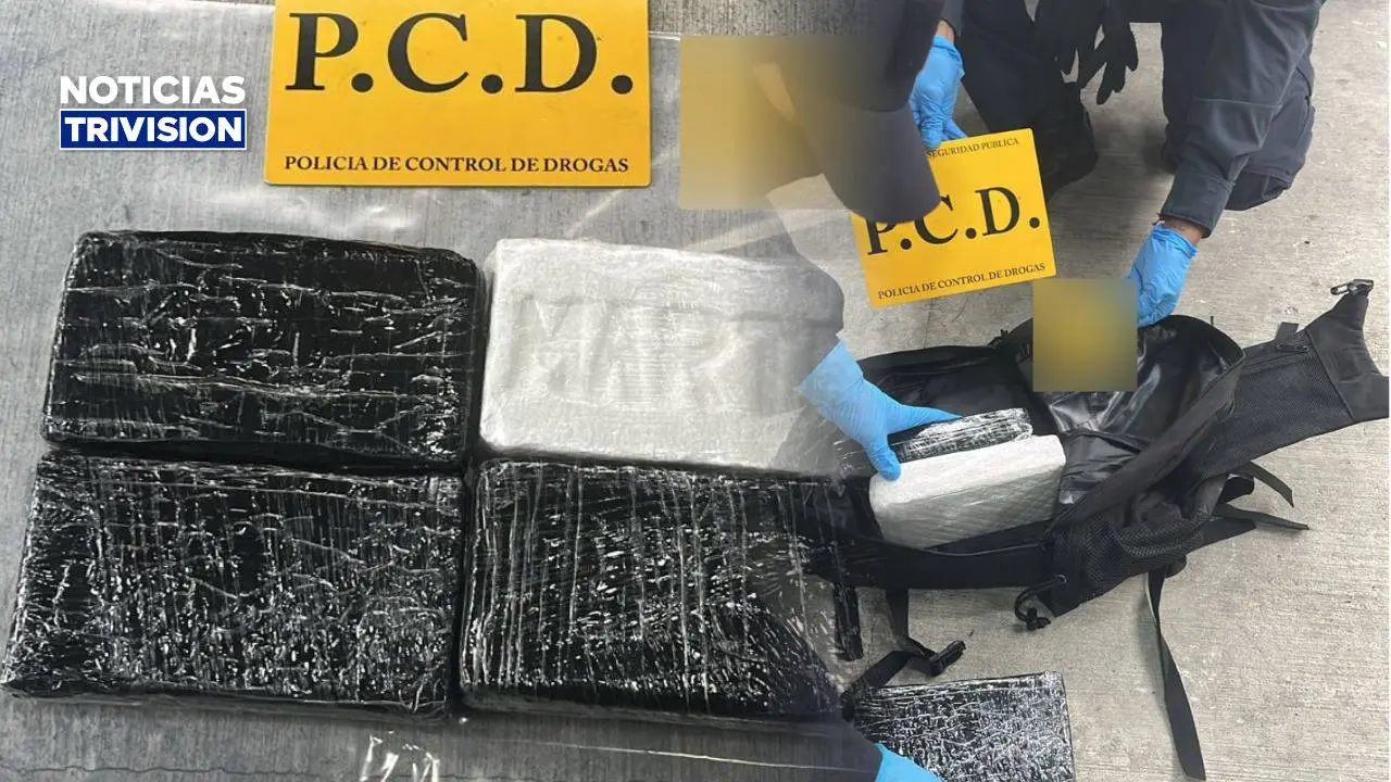 Detienen a dos sospechosos con más de cuatro kilos de cocaína en Aserrí