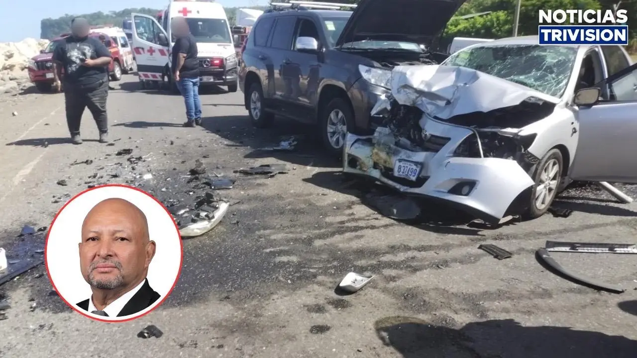 Diputado Jesús Calderón sufre accidente de tránsito en Caldera