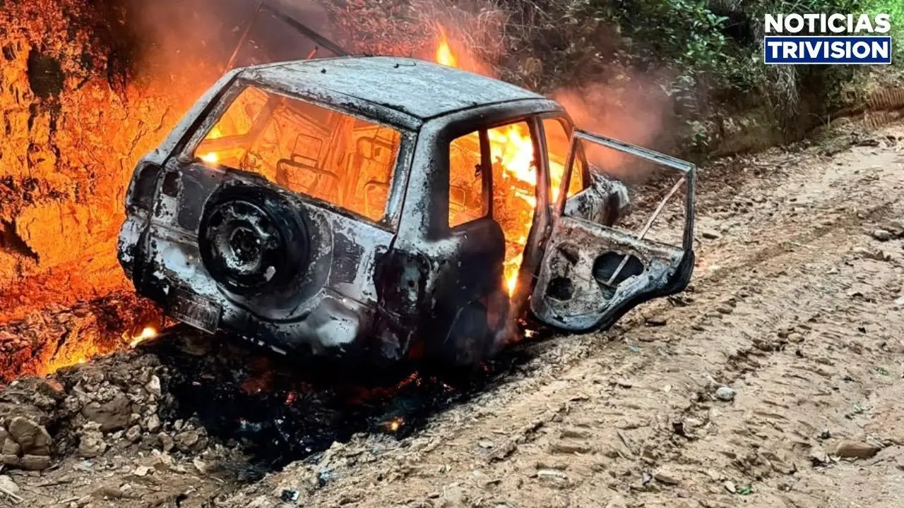 Encuentran persona calcinada dentro de un vehículo incendiado en Buenos Aires de Puntarenas