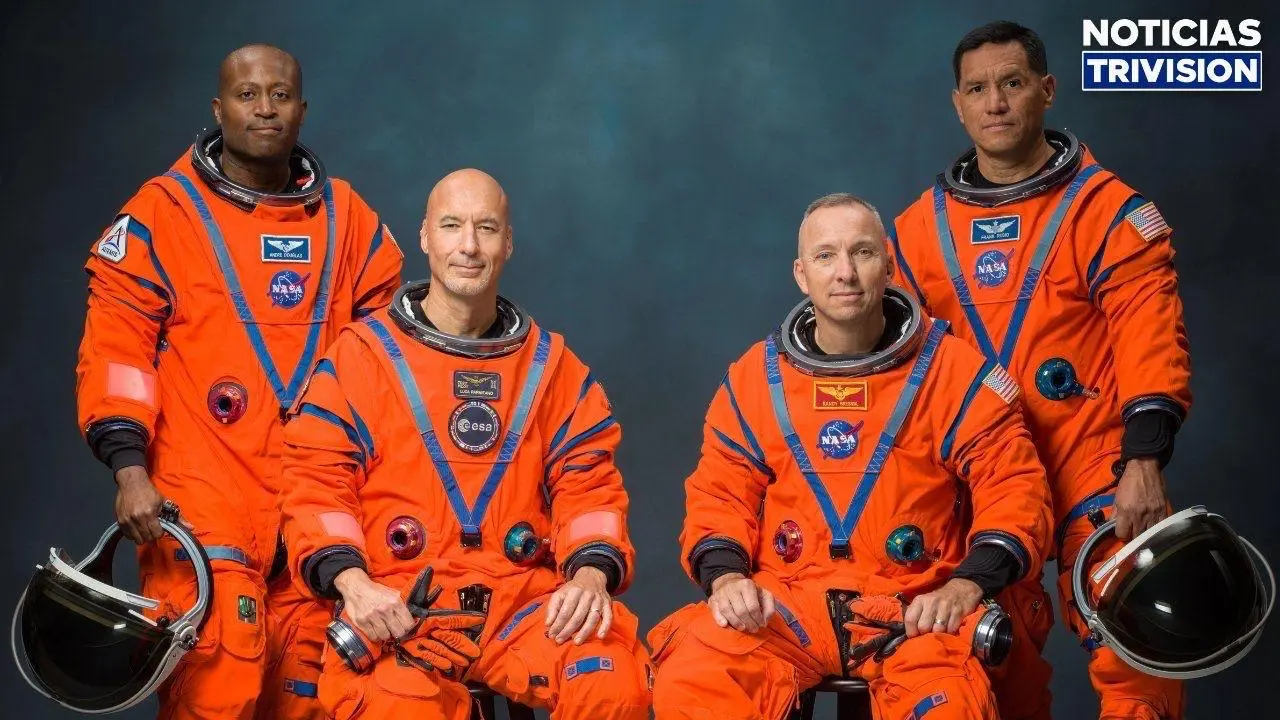 Estos cuatro astronautas abrirán el camino para el regreso de la humanidad a la Luna