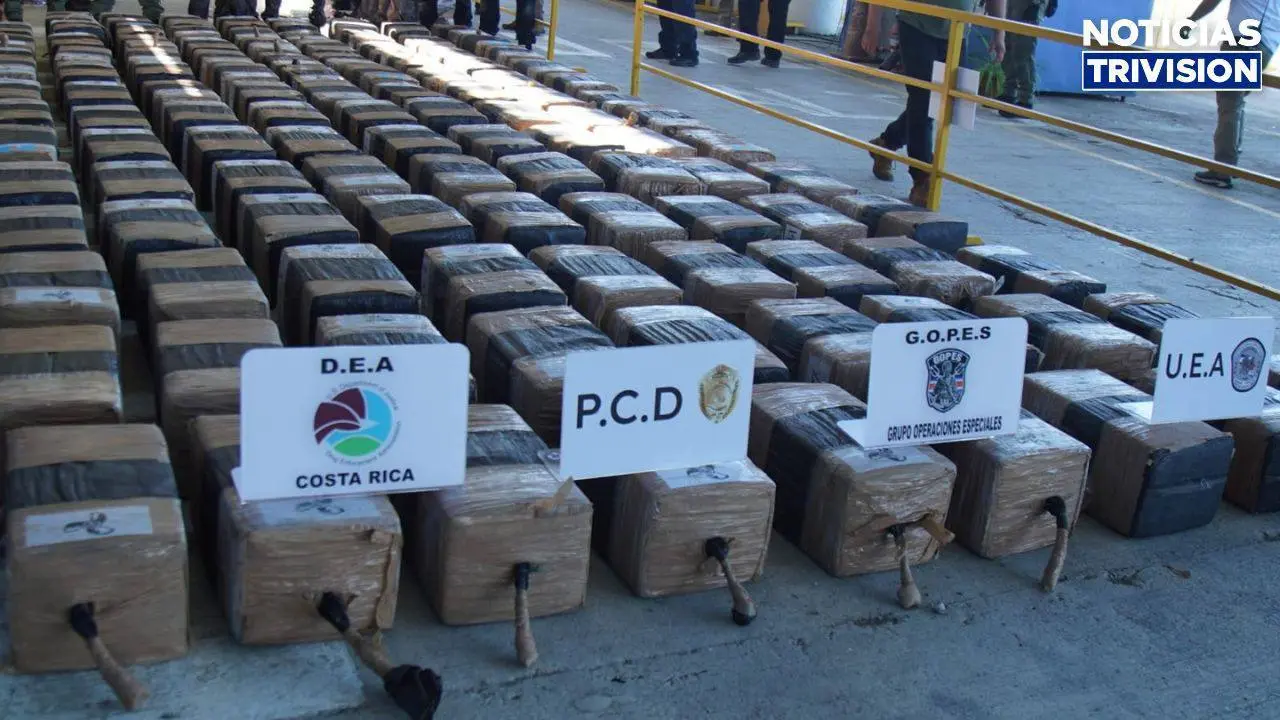 Histórico golpe al narcotráfico en aguas de Costa Rica