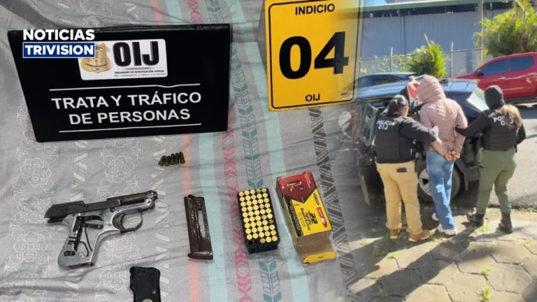 Hondureña detenida como sospechosa de tenencia de material de abuso sexual infantil y trata de personas