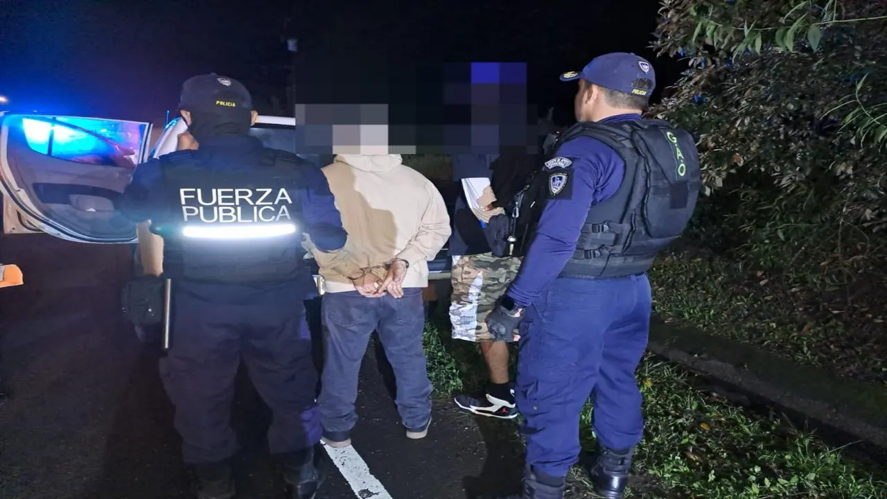 Operativos en Heredia dejan 39 detenidos, 6 de ellos prófugos de la justicia