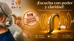 Alertan por la venta de los audífonos SoundEase Pro sin registro sanitario