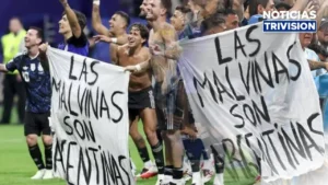Celebración de Argentina podría costarle una sanción de la FIFA