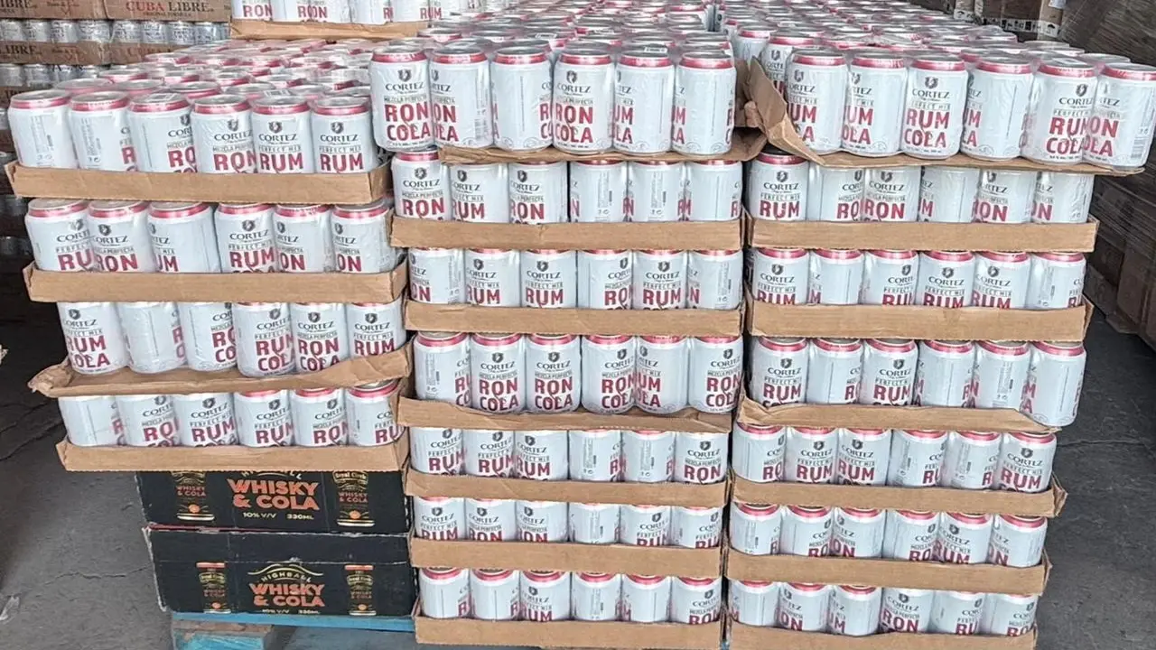 Decomisan más de 8 mil unidades de licor en Esparza