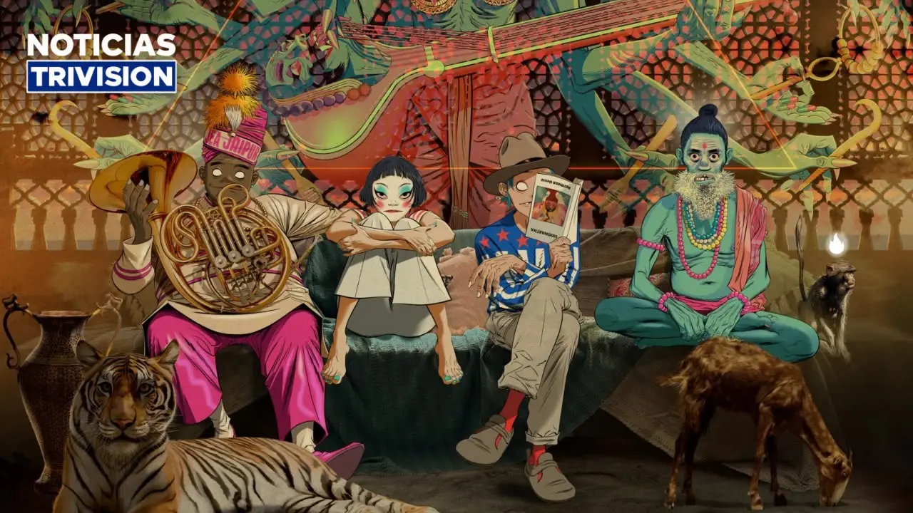 Gorillaz por primera vez en Costa Rica
