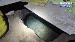 Hallan dos túneles clandestinos y un derrame de combustible