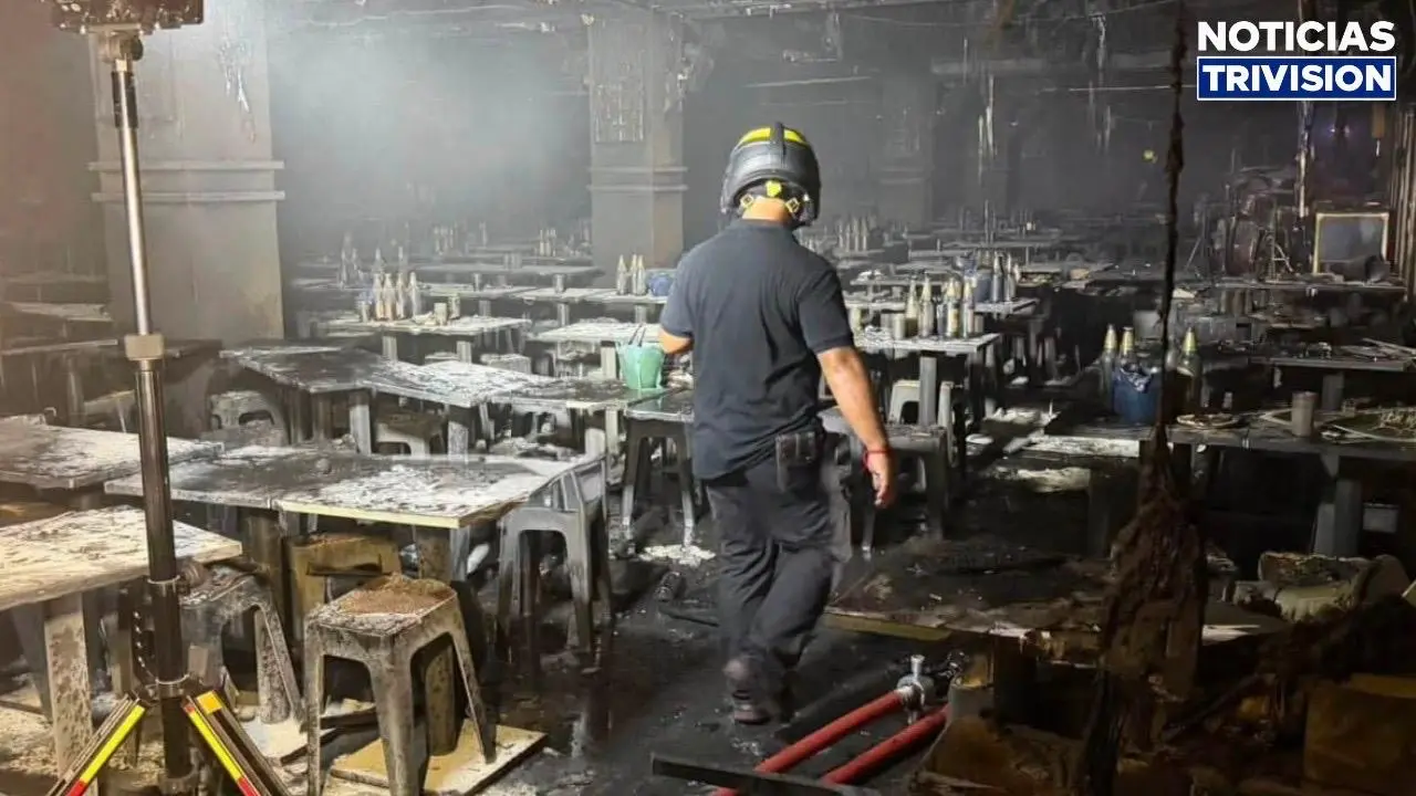 Incendio en restaurante deja al menos 27 fallecidos en Tailandia