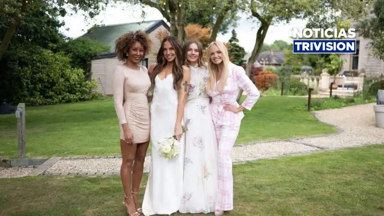 Las Spice Girls se reunieron en la boda de Mel C quien se casó con un vestido de Victoria Beckham