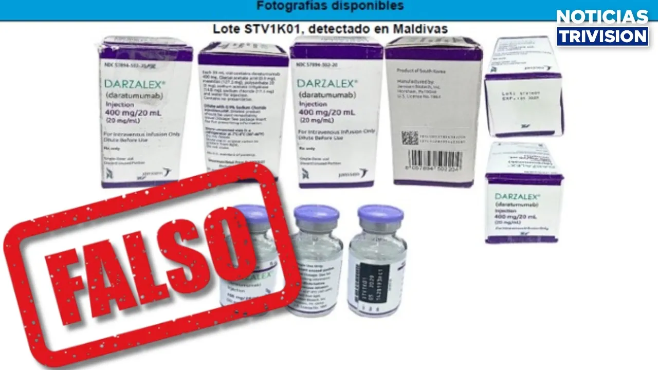 ¡Alerta por medicamento falsificado!