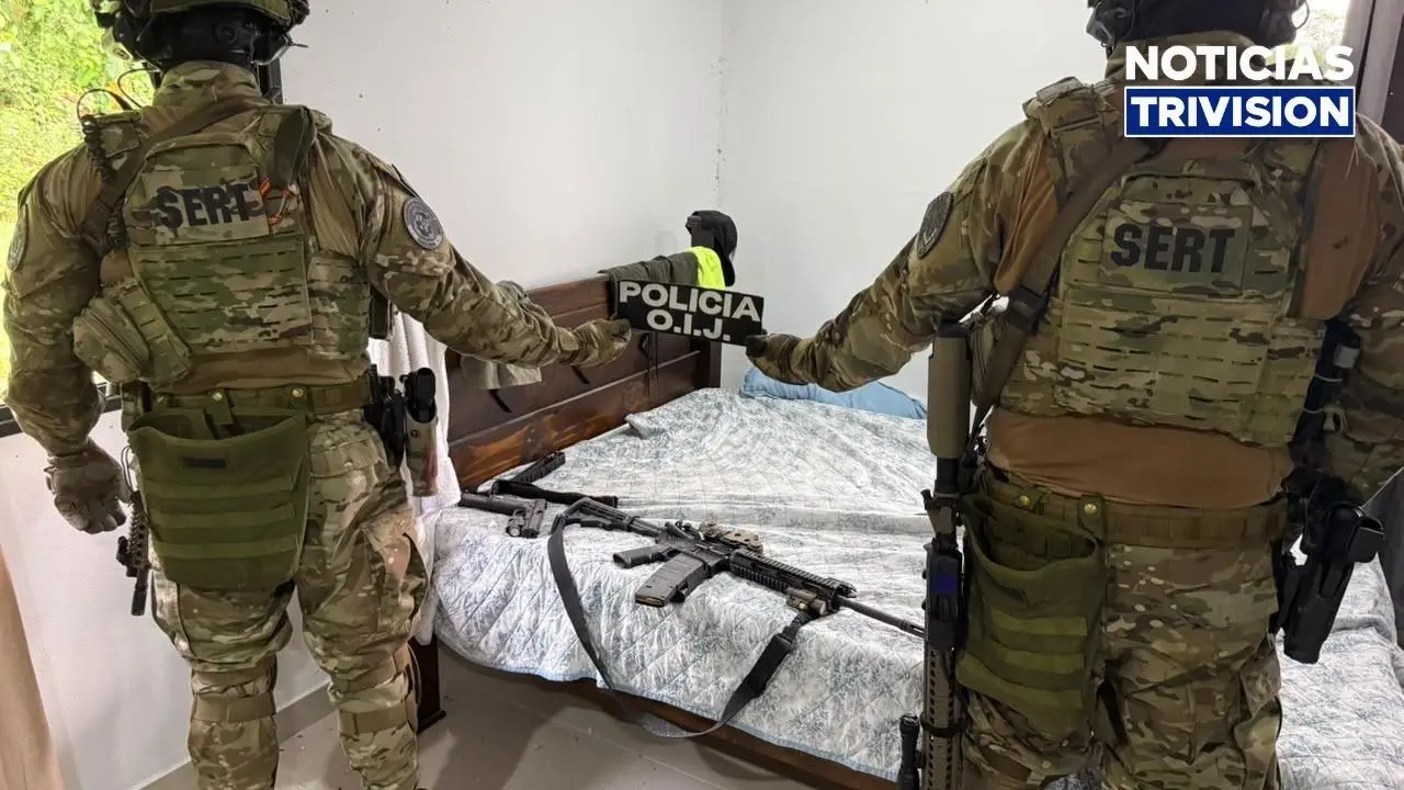 OIJ decomisa fusil FAL, varios AK-47 y arsenal de alto poder tras captura de alias "Diablo"