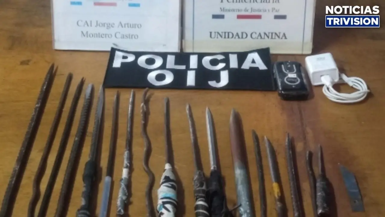 Operativo en cárceles deja decomiso de drogas, celulares y armas blancas