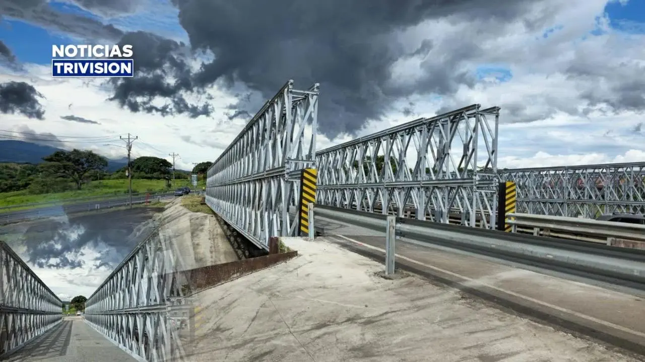 Puente modular en las inmediaciones del aeropuerto Juan Santamaría ya está listo