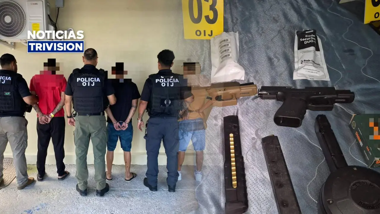 Tres detenidos por doble homicidio en Quepos
