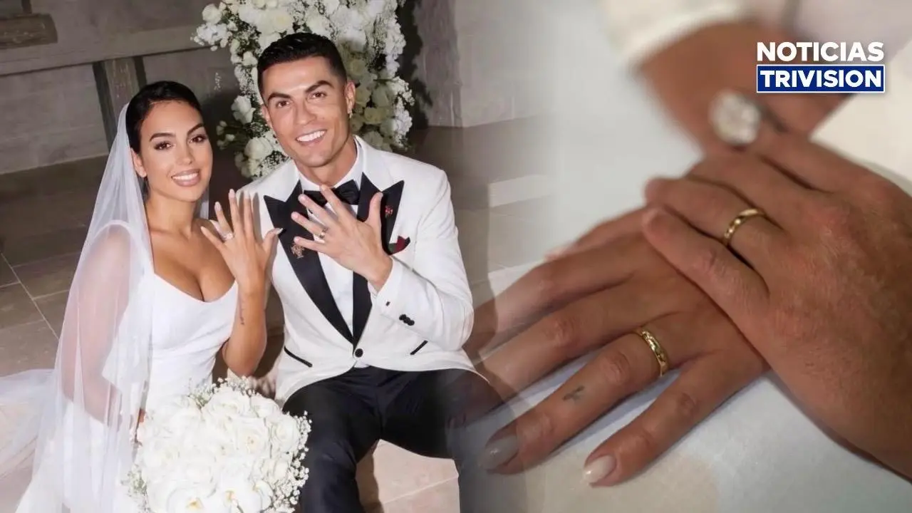 ¡CR7 y Georgina se casaron!